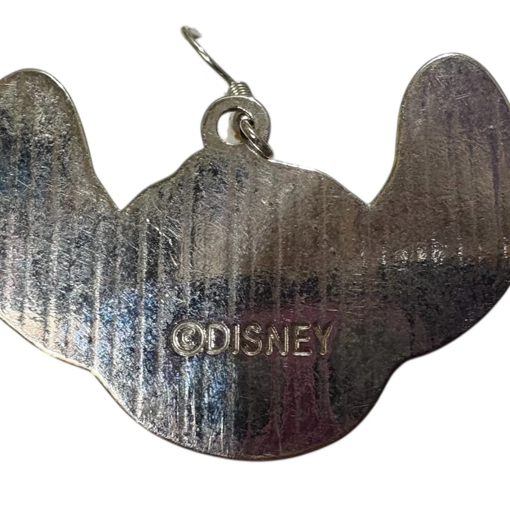 Disney “Stitch” Enamel Dangle Earrings‎ Hypoallergenic Disneyana NWOT